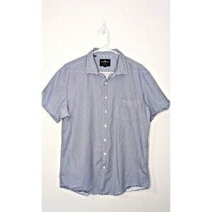 Rodd & Gunn Sports Fit Casual Button Down Shirt Fish Print Size Large